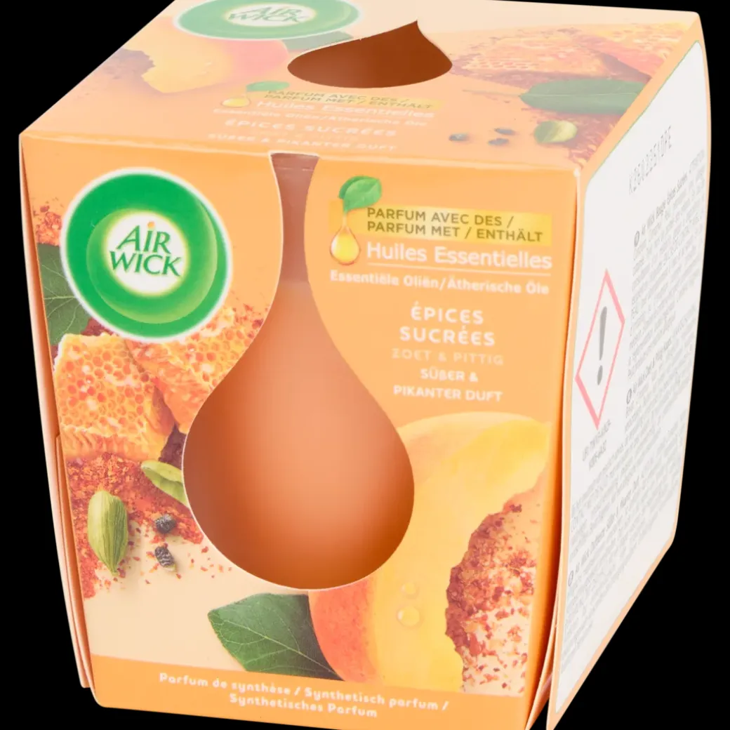 Air Wick geurkaars Zoete Kruiden Oranje | Action NL