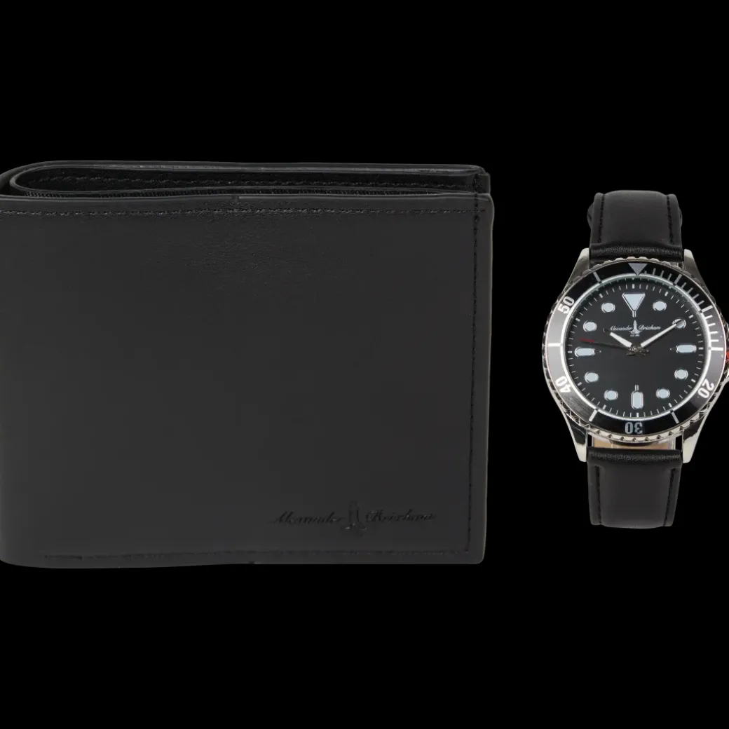 Alexander Brixham giftset met horloge en sleutelhanger | Action NL