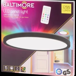 Baltimore paneelverlichting met afstandsbediening | Action NL