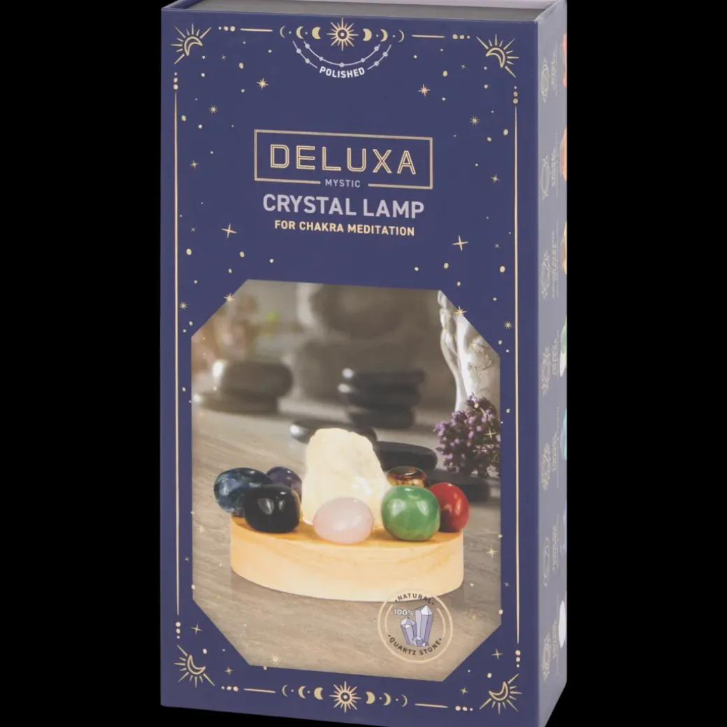 Deluxa chakralamp met 8 kristallen | Action NL