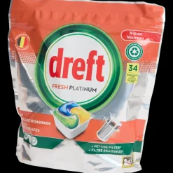 Dreft Fresh Platinum vaatwastabletten Original | Action NL