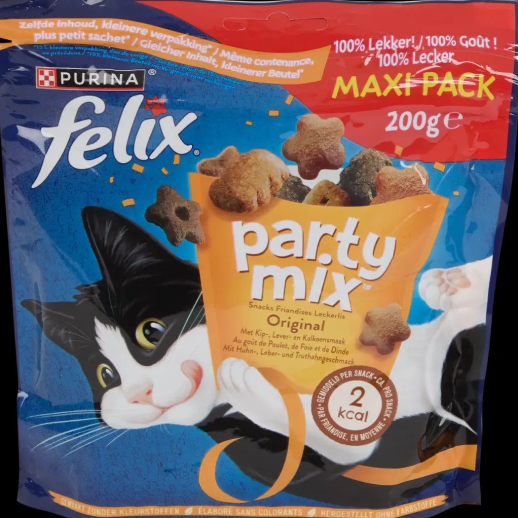 Felix Party Mix kattensnacks Original | Action NL