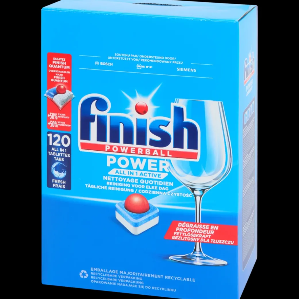 Finish Powerball vaatwastabletten All-in-1 Essential | Action NL