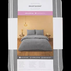 Flanel dekbedovertrek 240 x 220 cm | Action NL