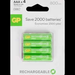 GP oplaadbare batterijen AAA 4 Stuks | Action NL