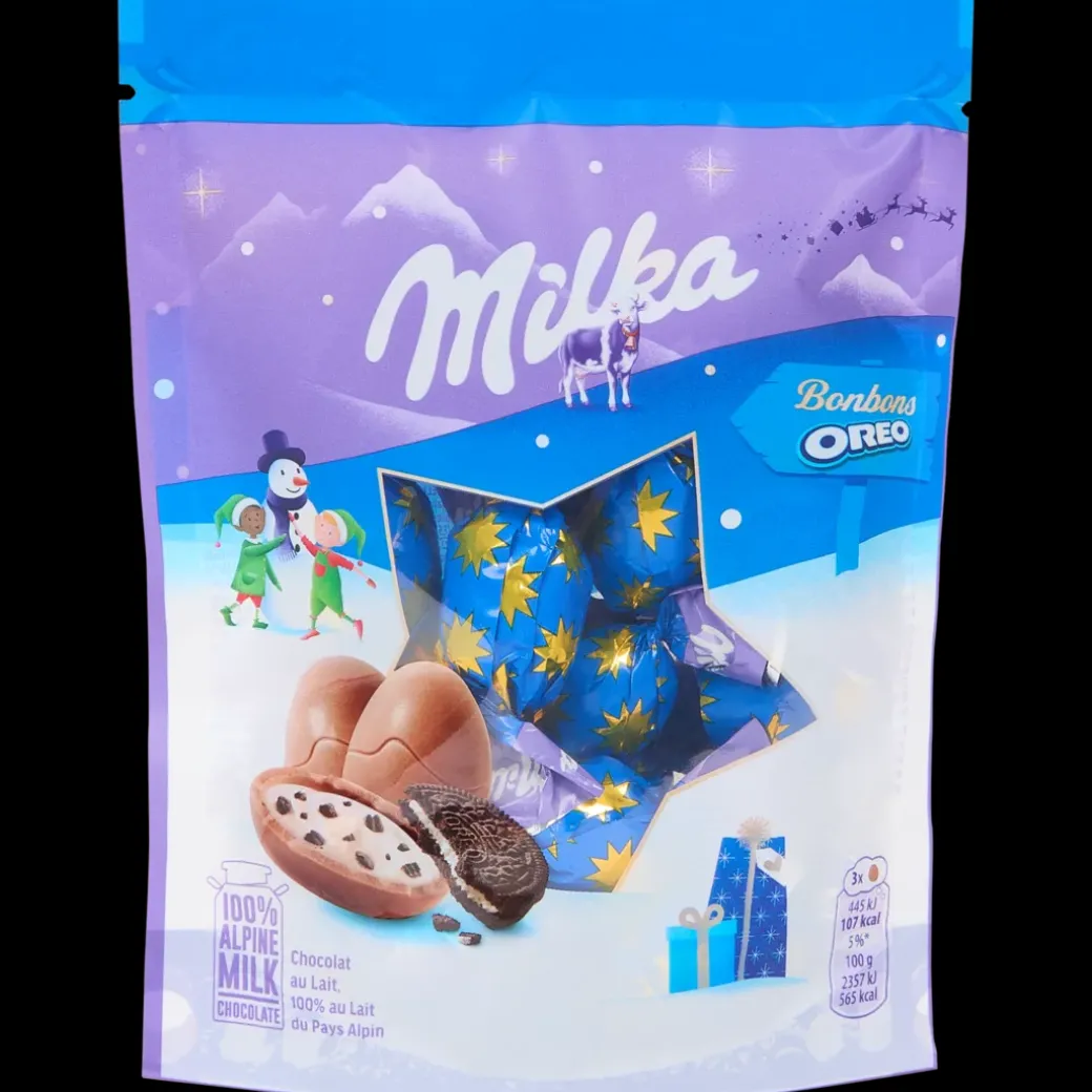 Milka kerstbonbons Oreo | Action NL