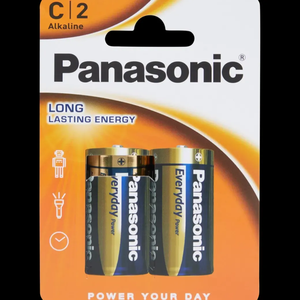 Panasonic batterijen C 2 Stuks | Action NL