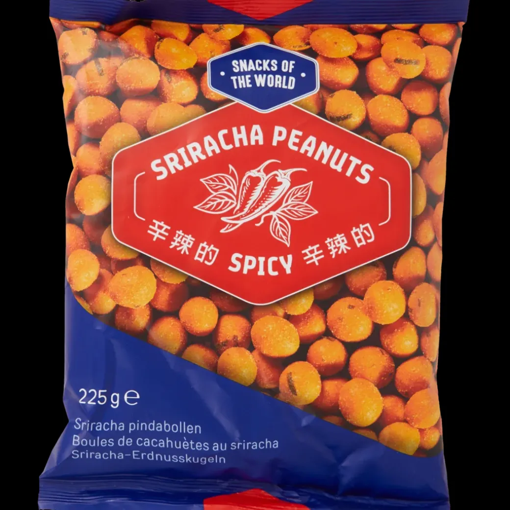 Snacks of the World sriracha pindabollen Spicy | Action NL