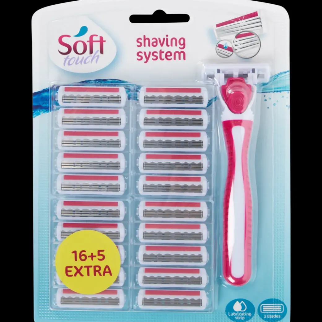 Soft Touch scheermes met extra mesjes | Action NL
