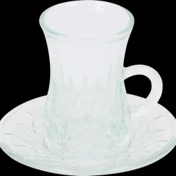 TMC Home theeglas met schoteltje 1 Stuks | Action NL