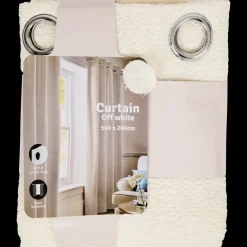 Verduisterend gordijn Bouclé Polyester | Action NL