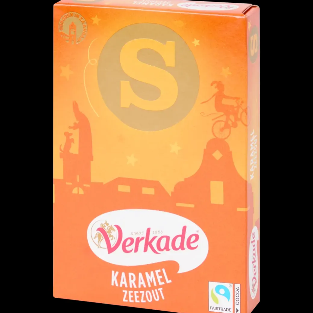 Verkade chocoladeletter Karamel & Zeezout | Action NL
